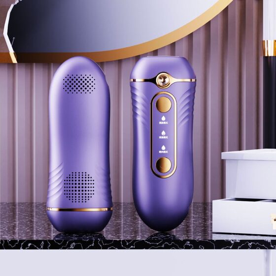 Milk Light Beauty Instrument Facial Meltanning Brightening Spot Fade Print Household Dual-Band Black Gold Photon Skin Rejuvenation Beauty Instrument