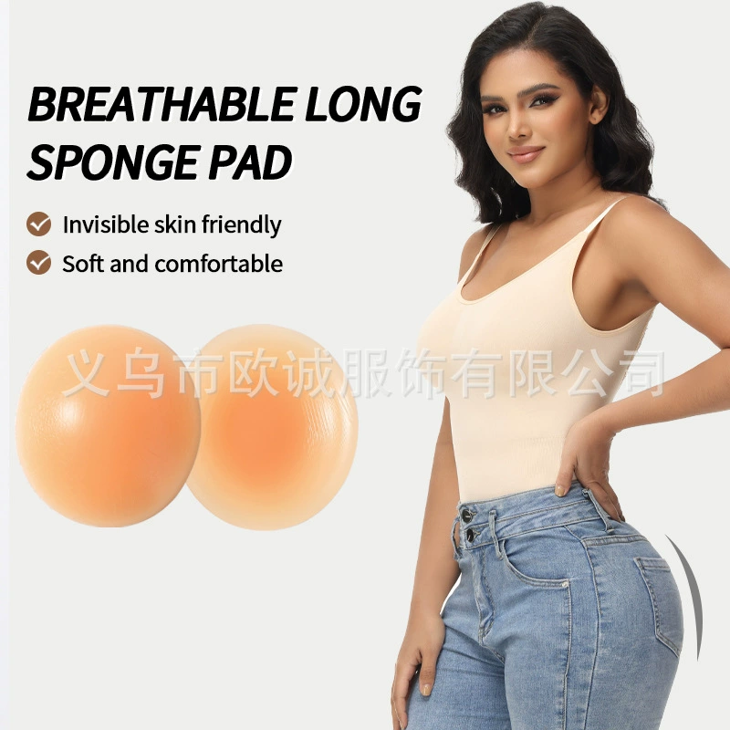 Silicone demi-season ski thigh pad, fall protection
