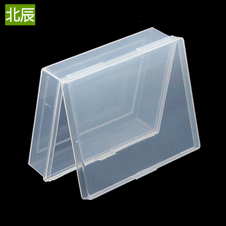 Caja de póquer de tarjeta ancha caja de almacenamiento especial caja de plástico blanco caja rectangular transparente caja engrosada P888
