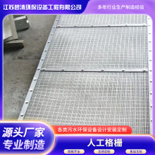 厂家PLS型不锈钢人工格栅 平板格栅 碳钢平板格网