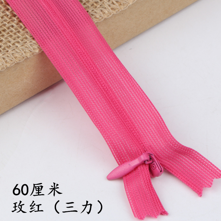 三力牌40/60センチ目に見えないジッパーの長いジッパーの暗いジッパーの服装のジッパーのクッションのジッパーのメーカーの卸売り|undefined