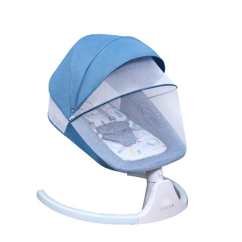 Silla de mecedora de bebés directa de fábrica puede acostarse y ajustar el ángulo de la mecedora de bebés para dormir bebés paquete de regalo de luna llena