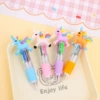 Rainbow brown horse four color pen