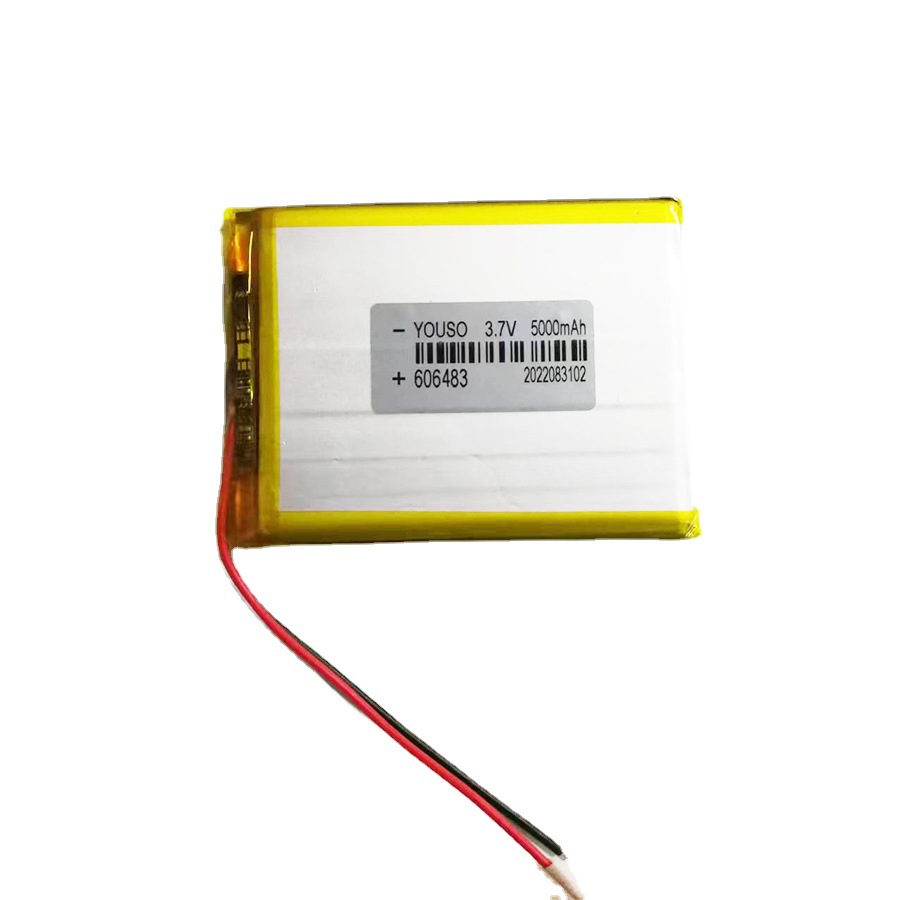 3.7V 5000mAh 606483 ۺ﮵5ALEDƵ