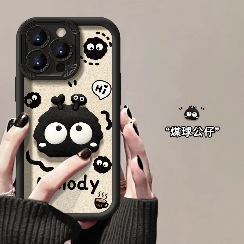 Suitable for Apple 15 Pro Max Phone Case iPhone 14/13 Briquette Doll 12/11 Lambskin 17 Soft 16 Female Suitable for Apple 15 Pro Max Phone Case iPhone 14/13 Briquette Doll 12/11 Lambskin 17 Soft 16 Female