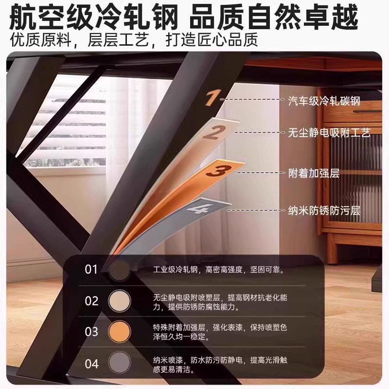 Mesa para catering, mesa cuadrada de estilo industrial para restaurantes, bares, cafeterías, restaurantes de comida rápida y restaurantes de barbacoa.