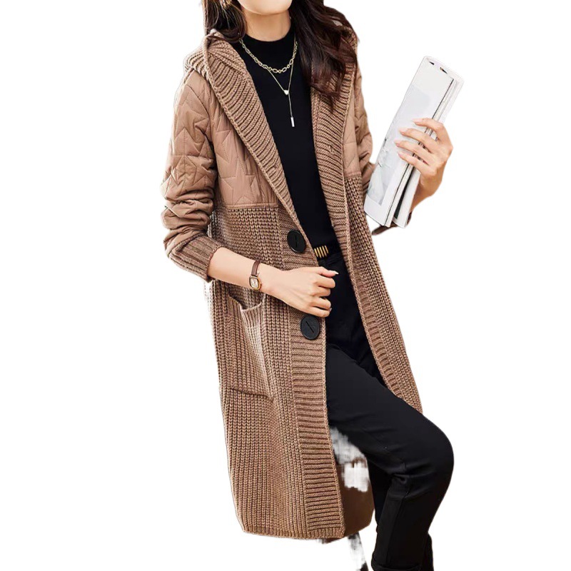 Demi-season fashionable knitted sweater