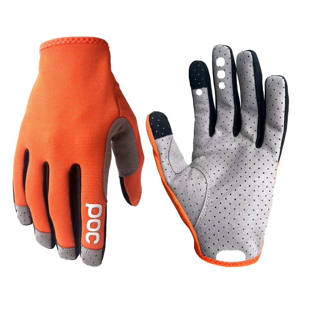 Poco ciclismo guantes de cuatro estaciones 15 colores pantalla táctil respirable descenso rápido calles guantes enduro modelo Essentia