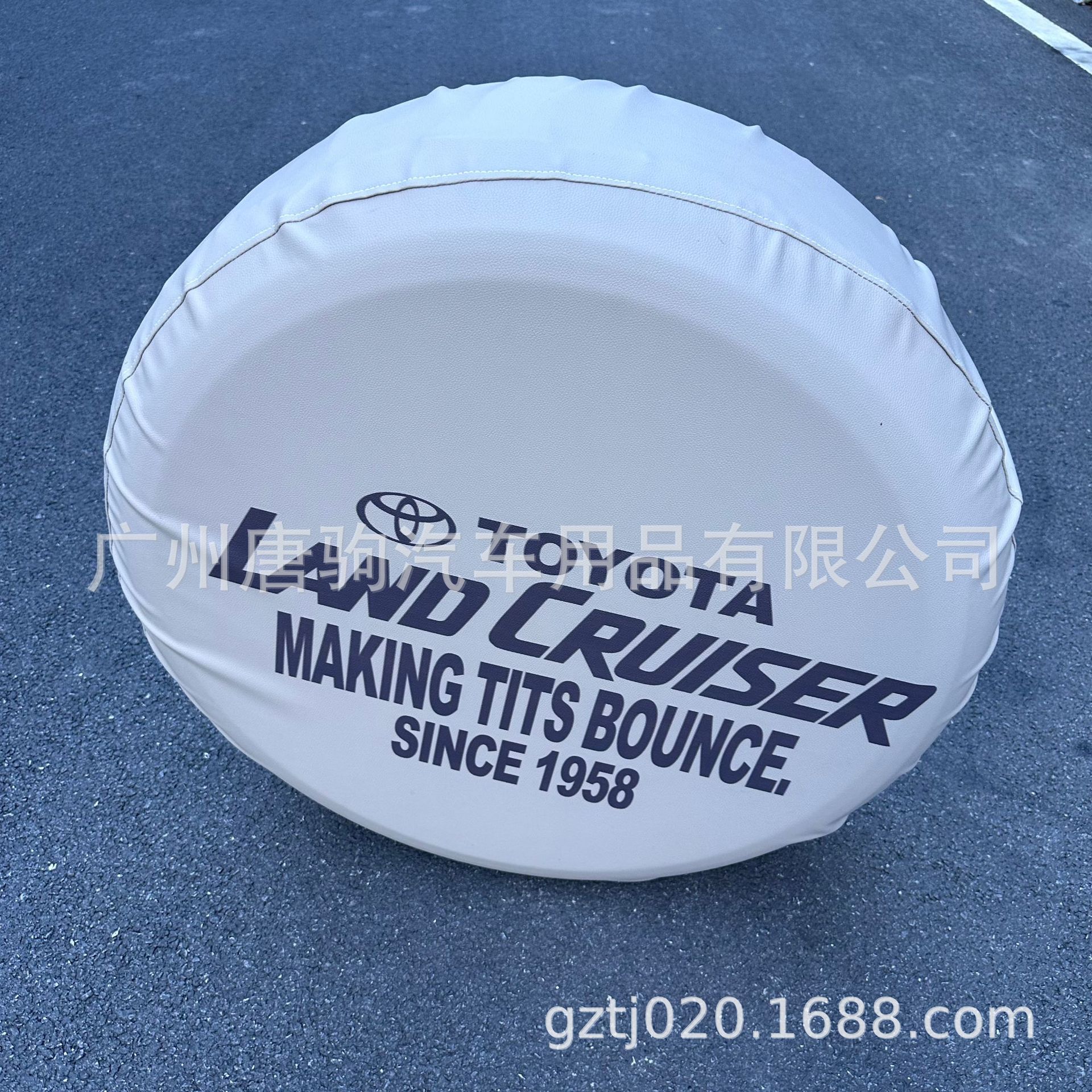 Suitable for Toyota Land Cruiser LC70 76 79 80 modified spare tire cover decorative tire protection cover