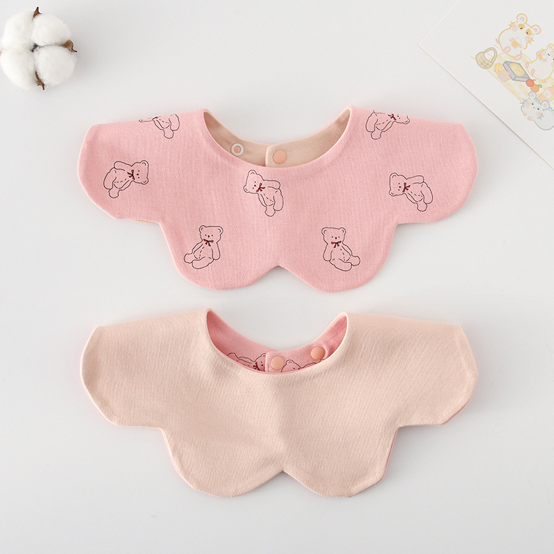 粉芭比熊+烟粉色