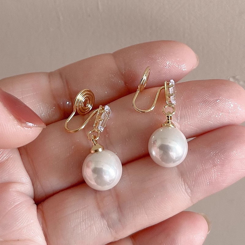 sku2_蚊香盘耳夹一对 珍珠宽10mm