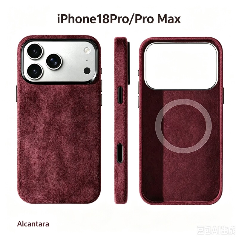 Suitable for Alcantara Phone Cases, Compatible with Apple 17 18 Pro Max Duo Ai Button Suitable for Alcantara Phone Cases, Compatible with Apple 17 18 Pro Max Duo Ai Button