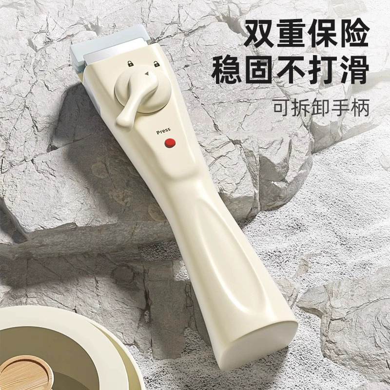 Ручка для сковороды с антипригарным покрытием, ручка для сковороды, аксессуары для вока, универсальная ручка для кастрюли с защитой от ожогов, устойчивая к высоким температурам, портативная для использования на открытом воздухе