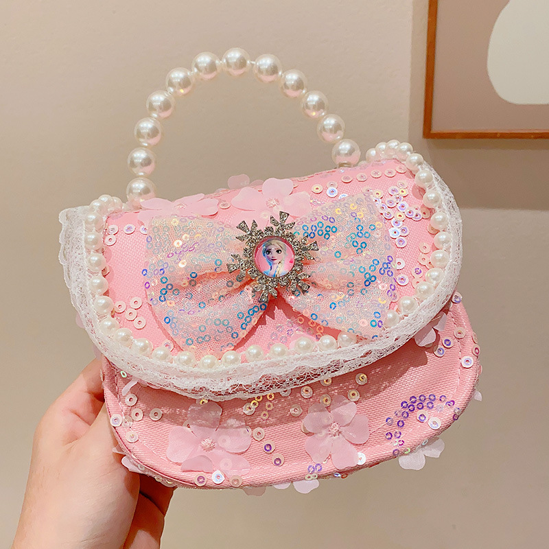 Snowflake bolsos para niñas princesa Aicha niños mochilas para niñas sirena caja de regalos set 1 de junio