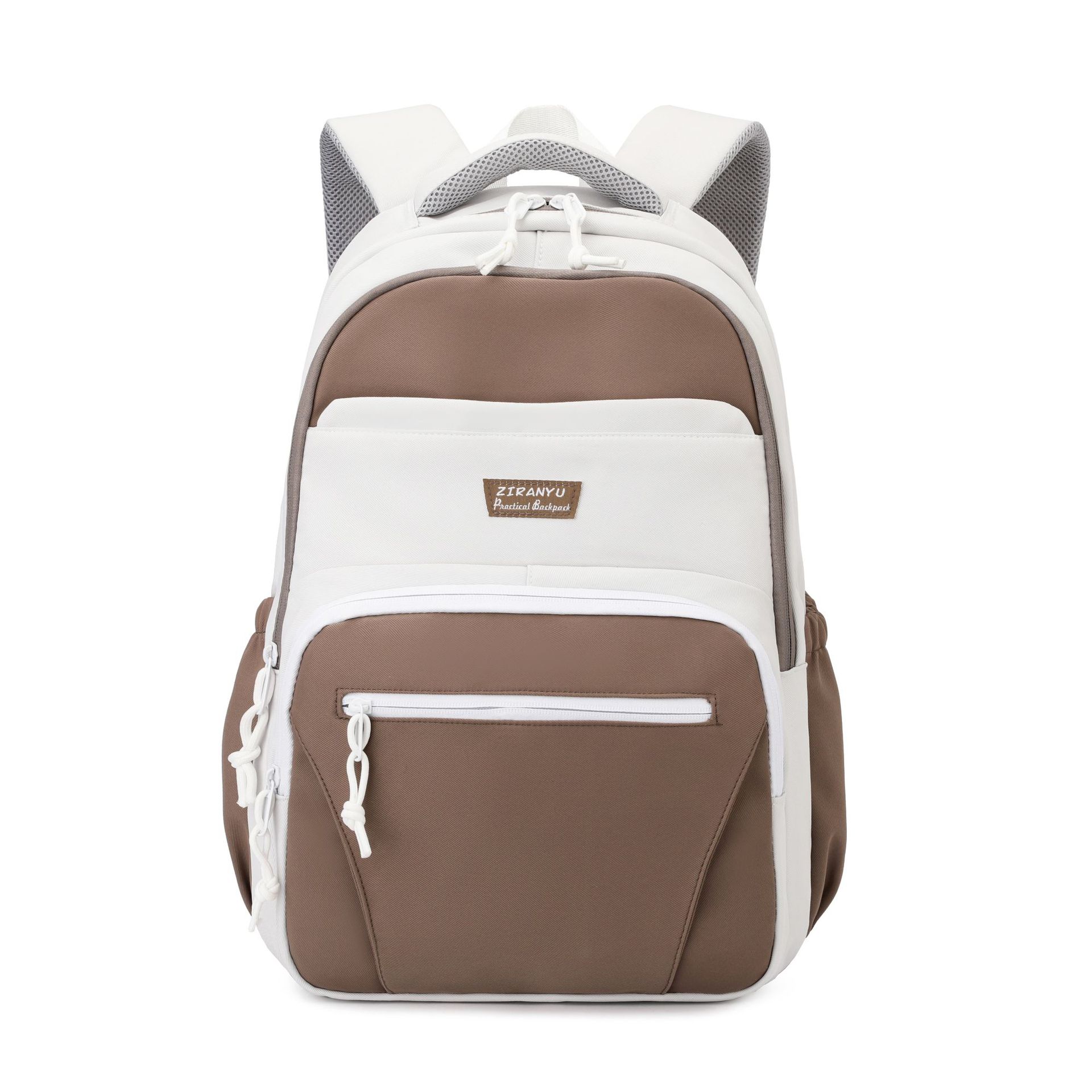 Mochila de pescado natural universitaria de mujeres simplista y hermosa gran capacidad mochila de alta calidad mayorista de alta calidad