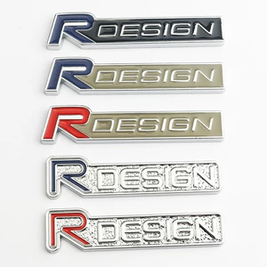 RDESIGN 3D metal avtomobil emblemi Volvo S60L V40 V60 üçün