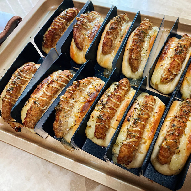 德式豬扒包模具U型不沾麵包模DIY蔓越莓曲奇餅乾家用商用烘焙工具