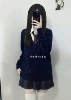 Hidden blue cardigan