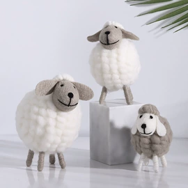 皮毛工艺品;圣诞装饰品;毛毡