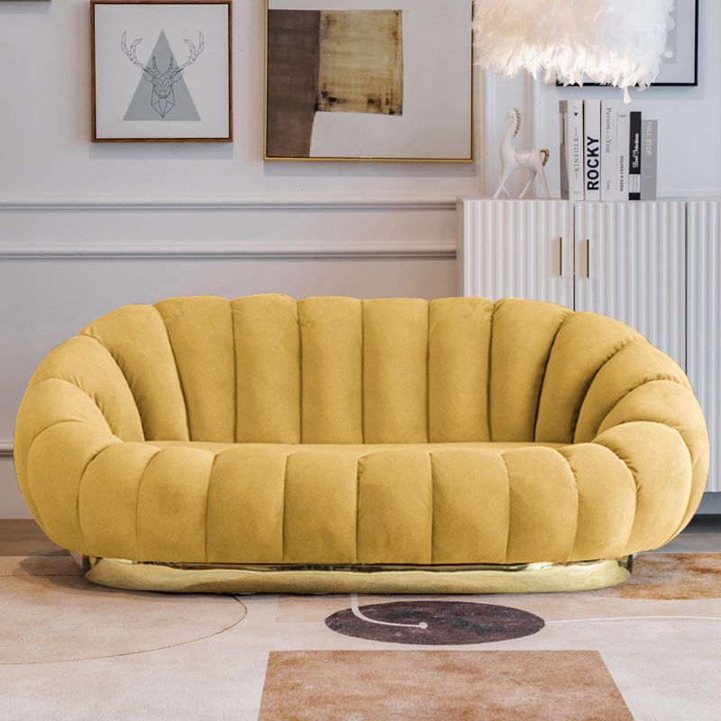 Sofá de calabaza de lujo ligero en línea pequeño dormitorio doméstico sala de estar perezosa encantadora doble sofá de tienda de tatami