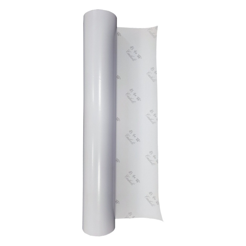 Pegamento blanco al aire libre/pegamento negro pegatinas de carrocería 130g publicidad PVC no extraíble pegatinas de coche foto bobina de inyección de tinta ventas directas de fábrica