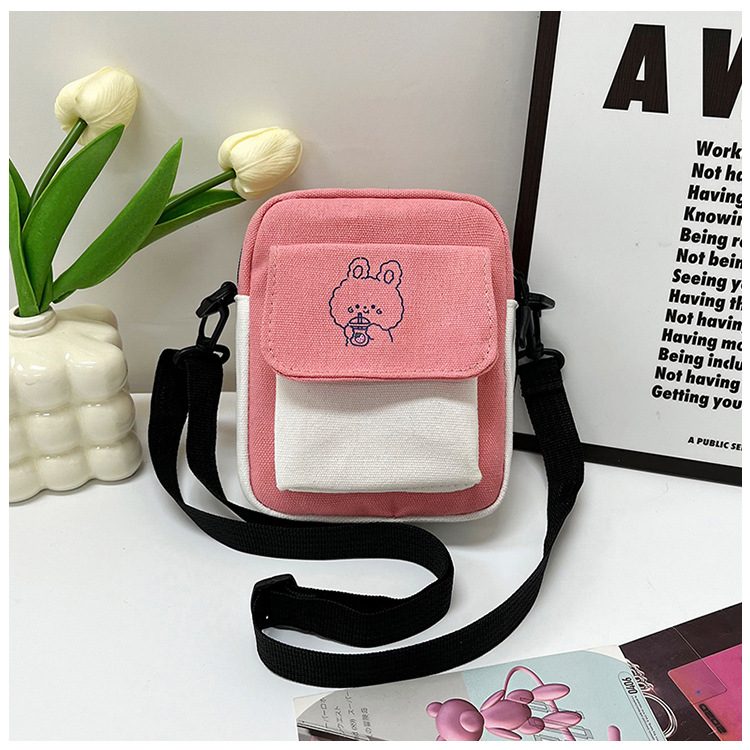 토끼풍 핑크 싱글백