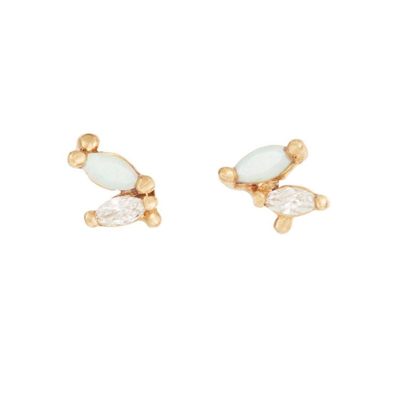 2g Weight Ear Studs Classification 1 Pair Quantity Daily Occasion 925 Sterling Silver Material Geometric Pattern Women's Gender Plating Design Simple Style Style 1 Pair 925 Sterling Silver Geometric Ear Studs 37