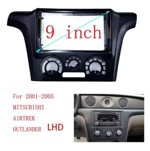 2004-2006 Mitsubishi Outlander (9 düym) Android Naviqasiya Paneli Çərçivəsi