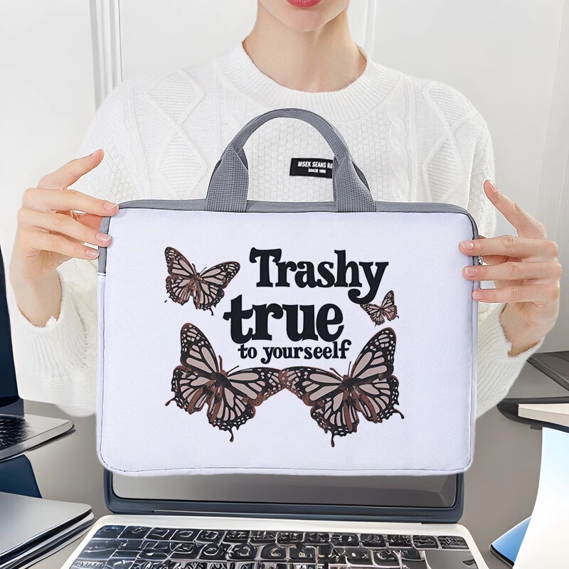 Amazon simple letter butterfly protective case laptop bag 13 inch -14 inch -15 inch ipad laptop bag Amazon simple letter butterfly protective case laptop bag 13 inch -14 inch -15 inch ipad laptop bag