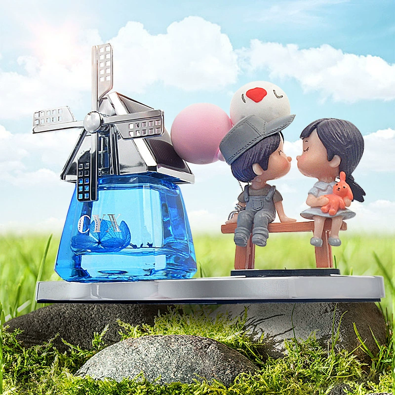 Солнечные Автомобильные Духи Ароматерапевтические украшения Интерьер автомобиля Украшение приборной панели Богиня Автомобильные парфюмерные украшения Интернет-знаменитости