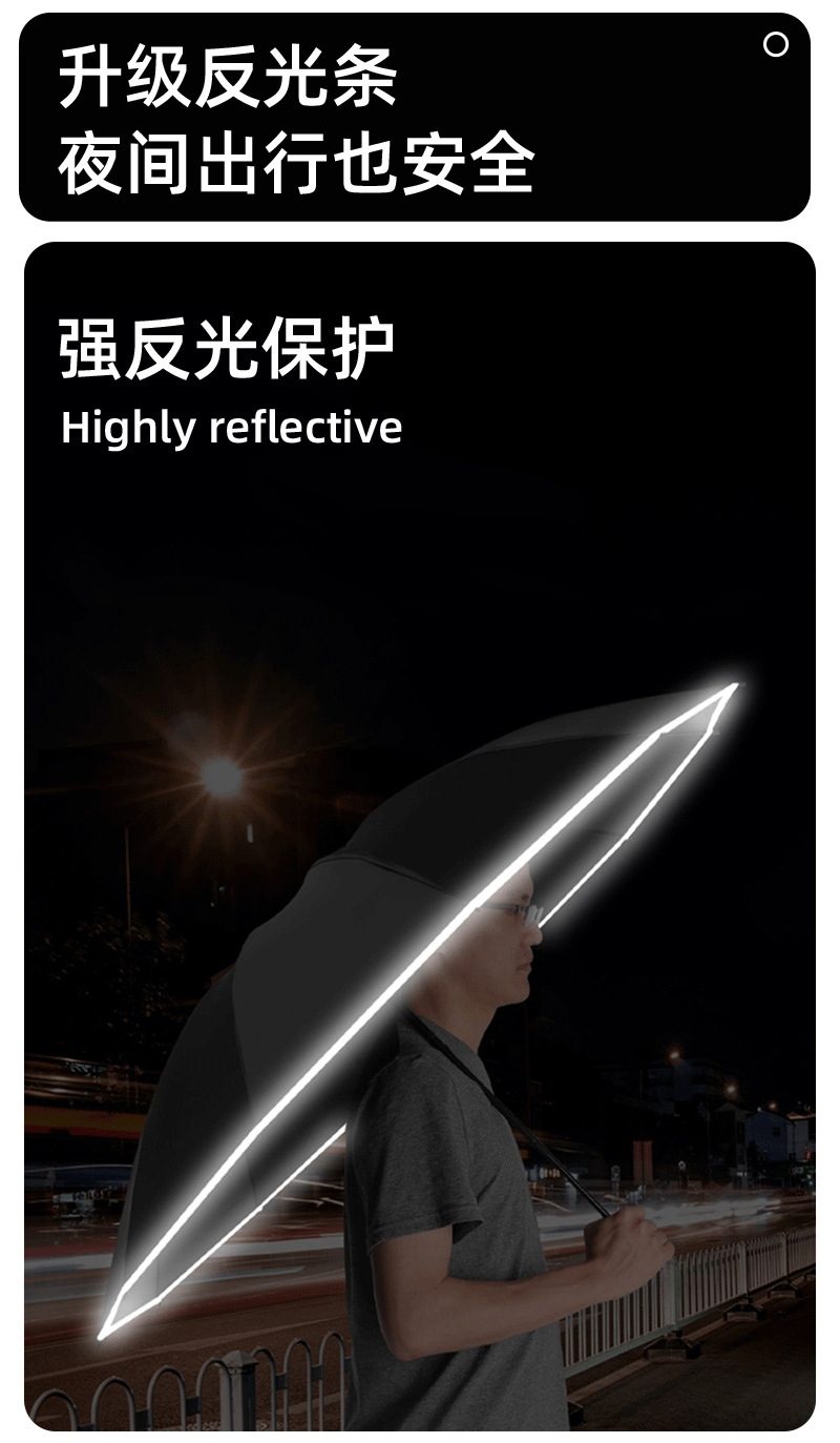 黑科技免折叠伞