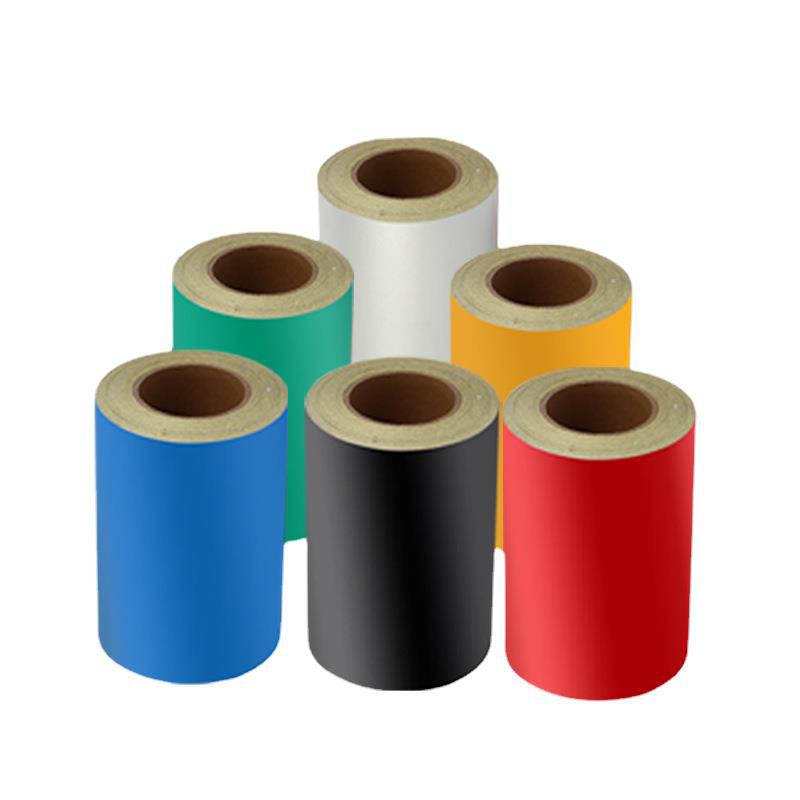 20cm反光胶带黄黑红白斜纹反光贴条地面墙面标示带反光条