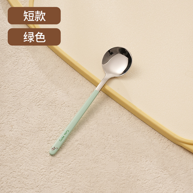 316不锈钢小圆勺咖啡饮品搅拌棒婴儿牛奶粉专用搅奶棒蜂蜜勺|undefined