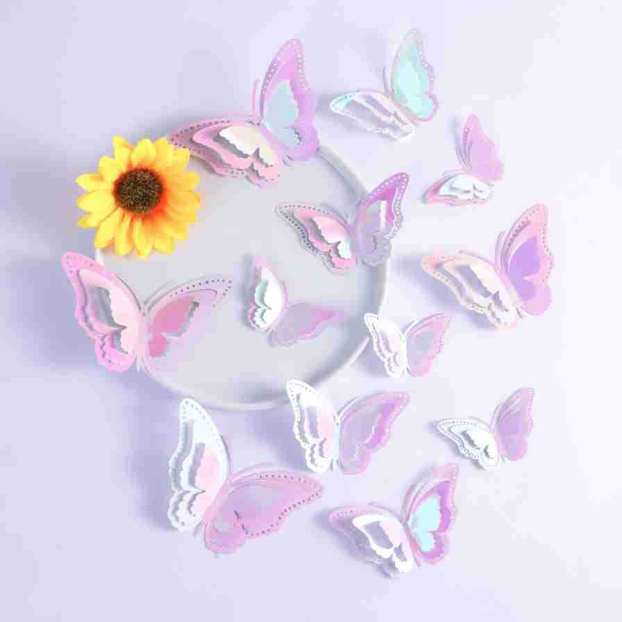 X mariposa deslumbra 12 colores