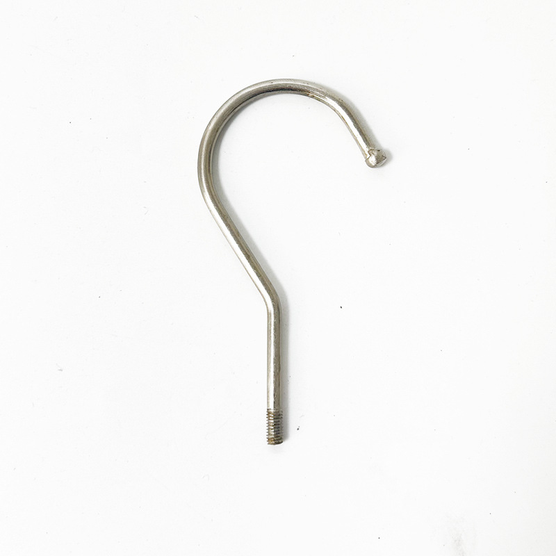 Ganchos en forma de S para gerentes de tiendas de ropa, ganchos metálicos en forma de S, ganchos en forma de S para colgar perchas, ganchos acrílicos al por mayor.