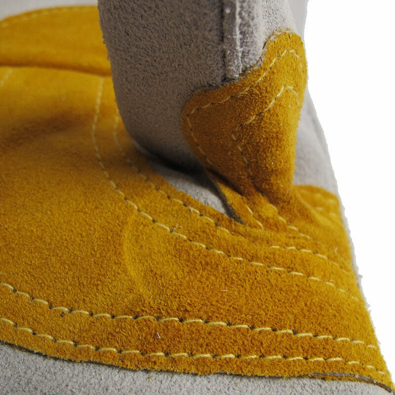 友盟AP-2201全皮电焊劳保手套 牛皮材质耐磨耐高温防火焊工烧焊用