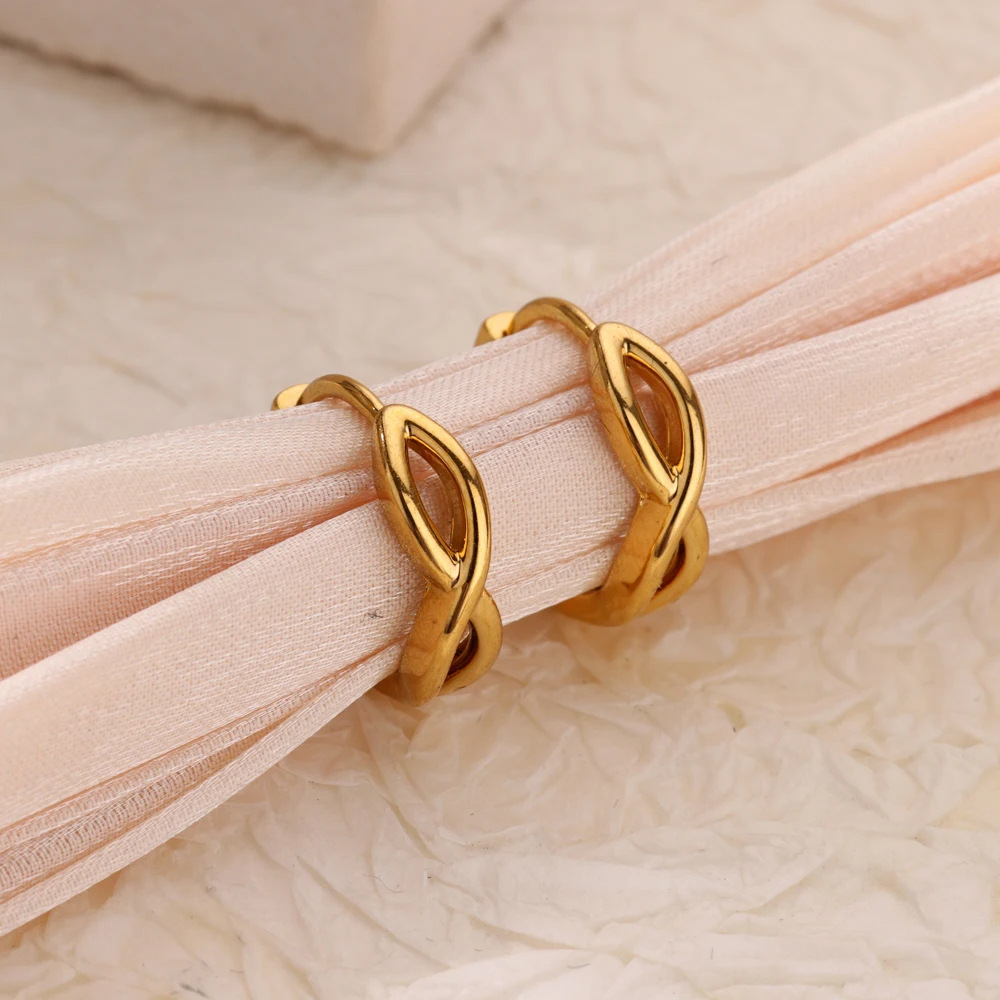 Men’s Titanium Hoop And Stud Earrings Set For Daily Wear_voghion.com