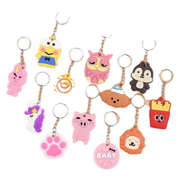Cartoon soft keychain PVC