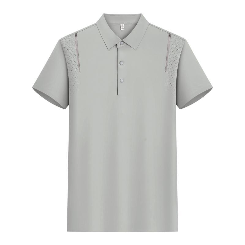 170G secado rápido camiseta polo camiseta de verano impresa logotipo de manga corta ropa de trabajo masculina y femenina ropa de grupo personalizada
