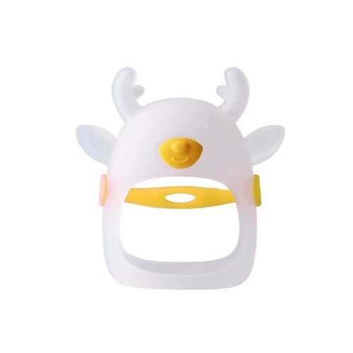 Newborn Deer Teether Silicone Baby Food Grade Teether Baby Molar Stick Teether Toy Manufacturer Wholesale