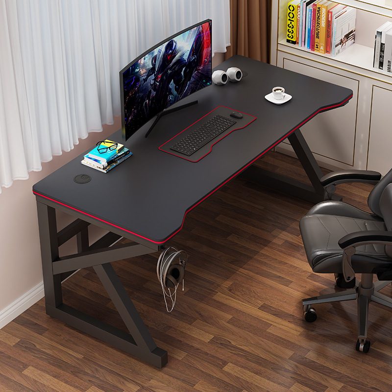 Computer Desk Desktop Simple E-Sports Table Simple Home Rental Table Bedroom Desk Student Writing Desk Learning R*