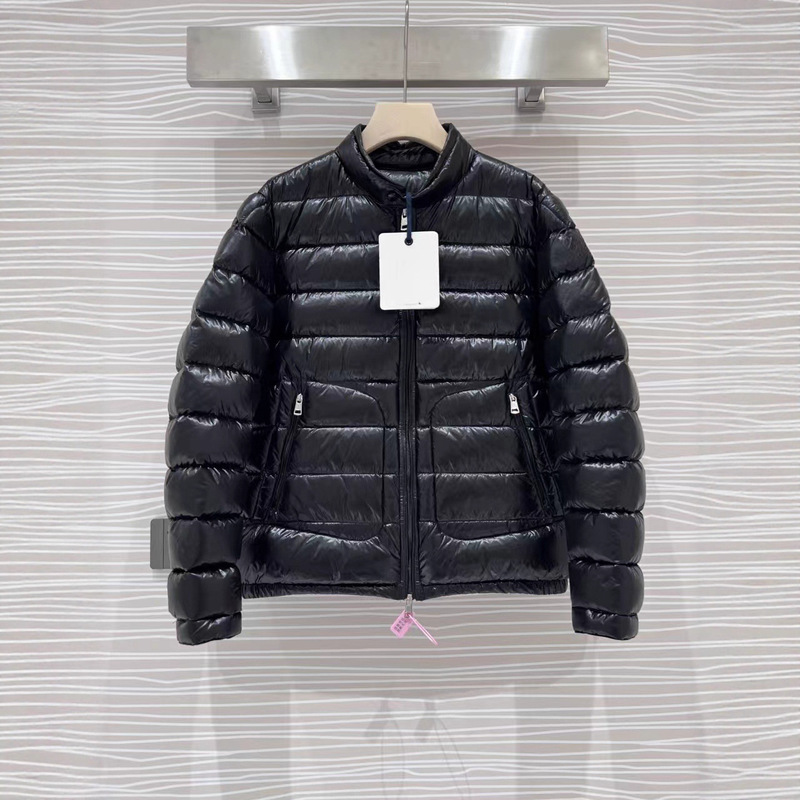 Acorus Lightweight Men's Short Hooded down Jacket Men's Thin Stand Collar Winter Jacket 06