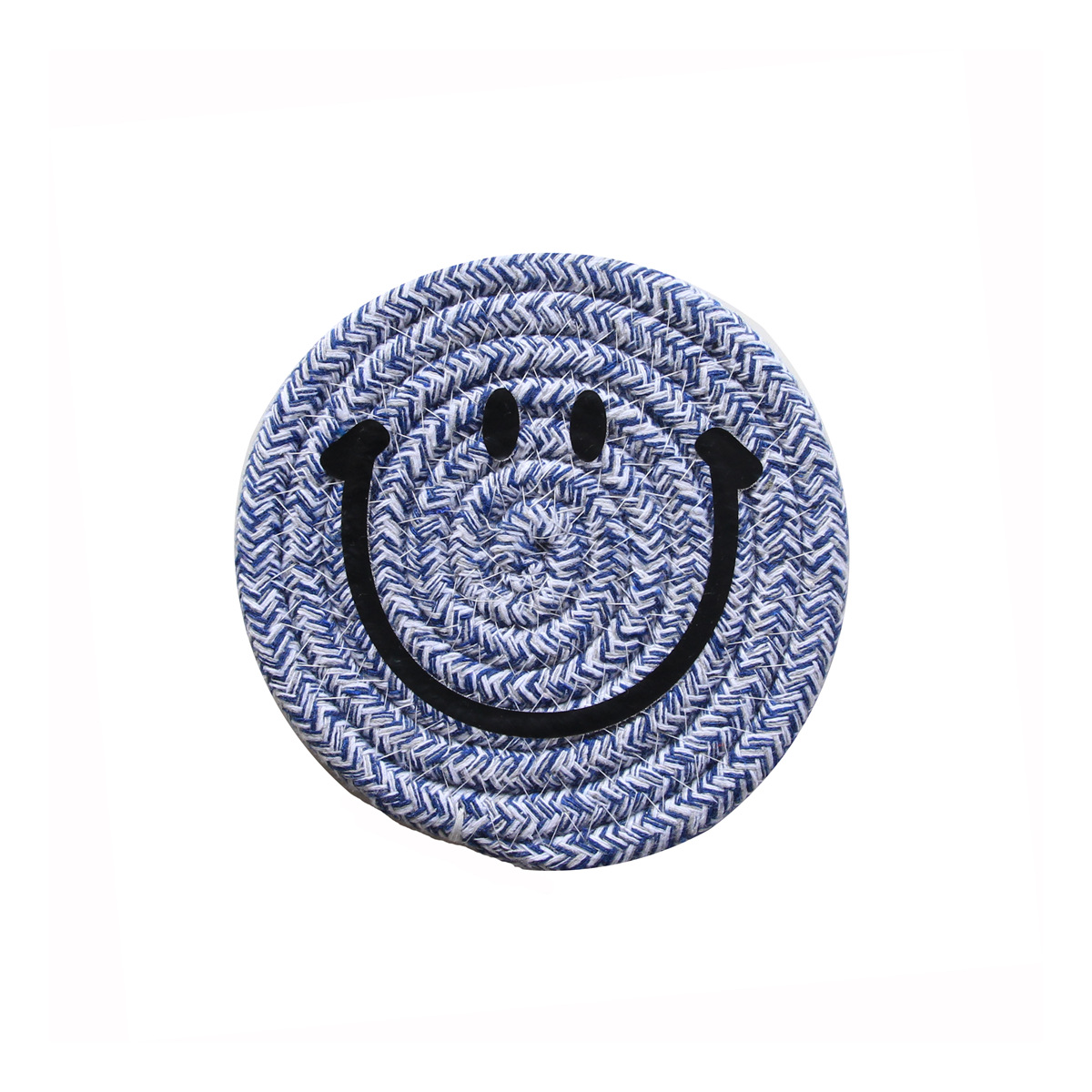 Coaster té posavasos ins estilo anti-escaldado estera de la olla cuerda de algodón tejida de aislamiento mantel estera del Tazón lindo mantel estera del aislamiento