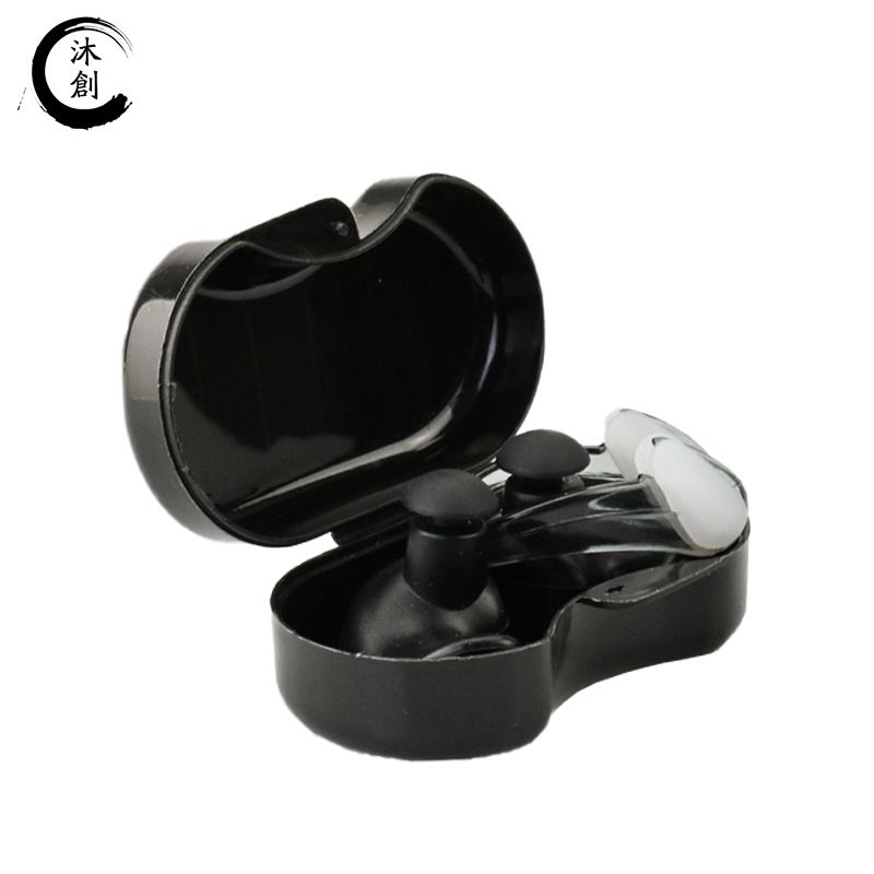 Natación tapones para los oídos de silicona tapones para los oídos impermeables natación caja espiral tapones para los oídos adultos baño de buceo fabricante de silicona