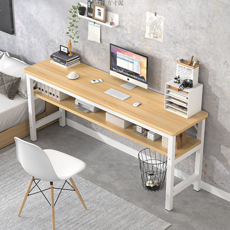 Computer Desk Long Table Wall Narrow Table Household Bedroom Table Desk Study Table Rectangular Table Simple Office Table