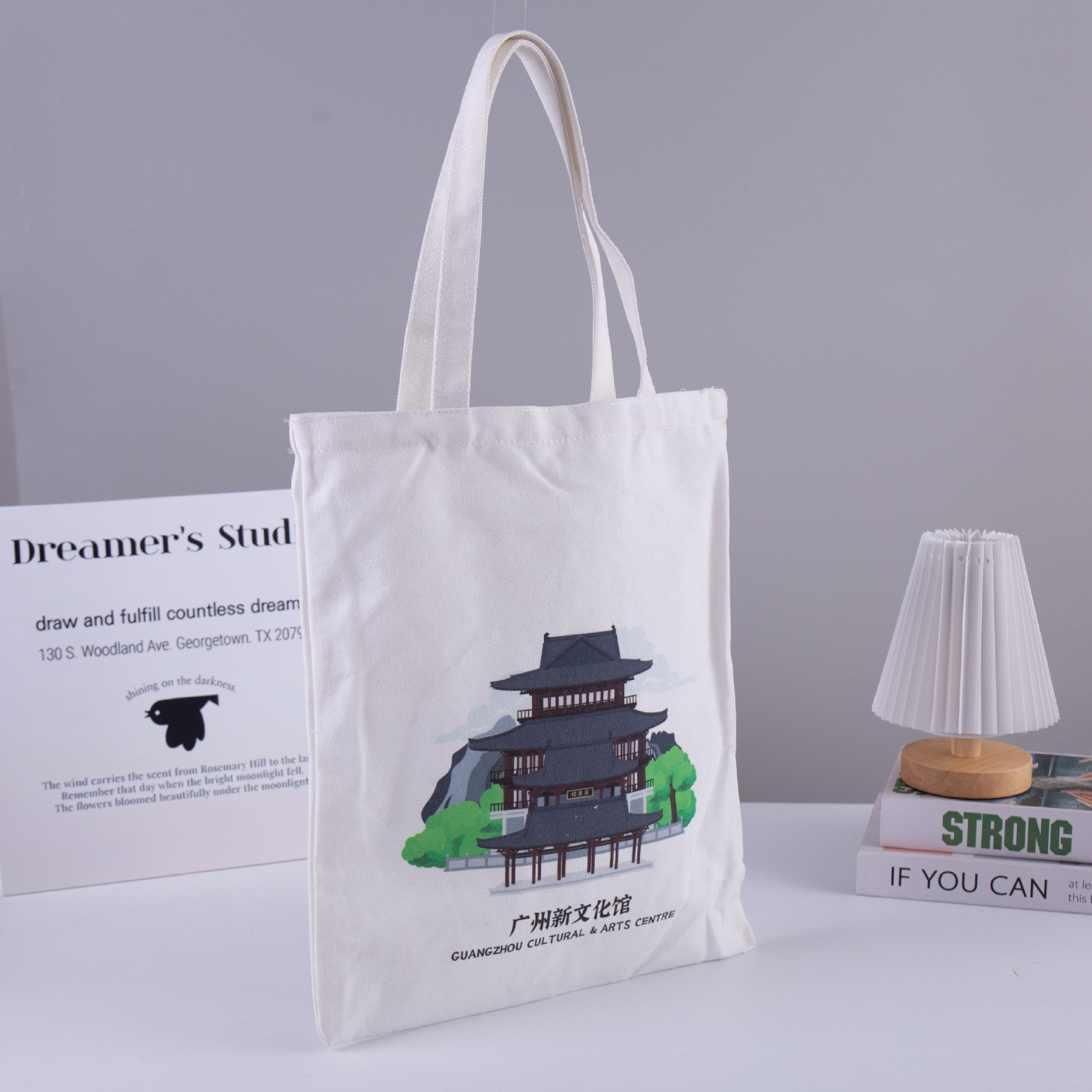 小众设计棉布帆布包学生单肩购物帆布袋广告手提帆布袋定 制logo