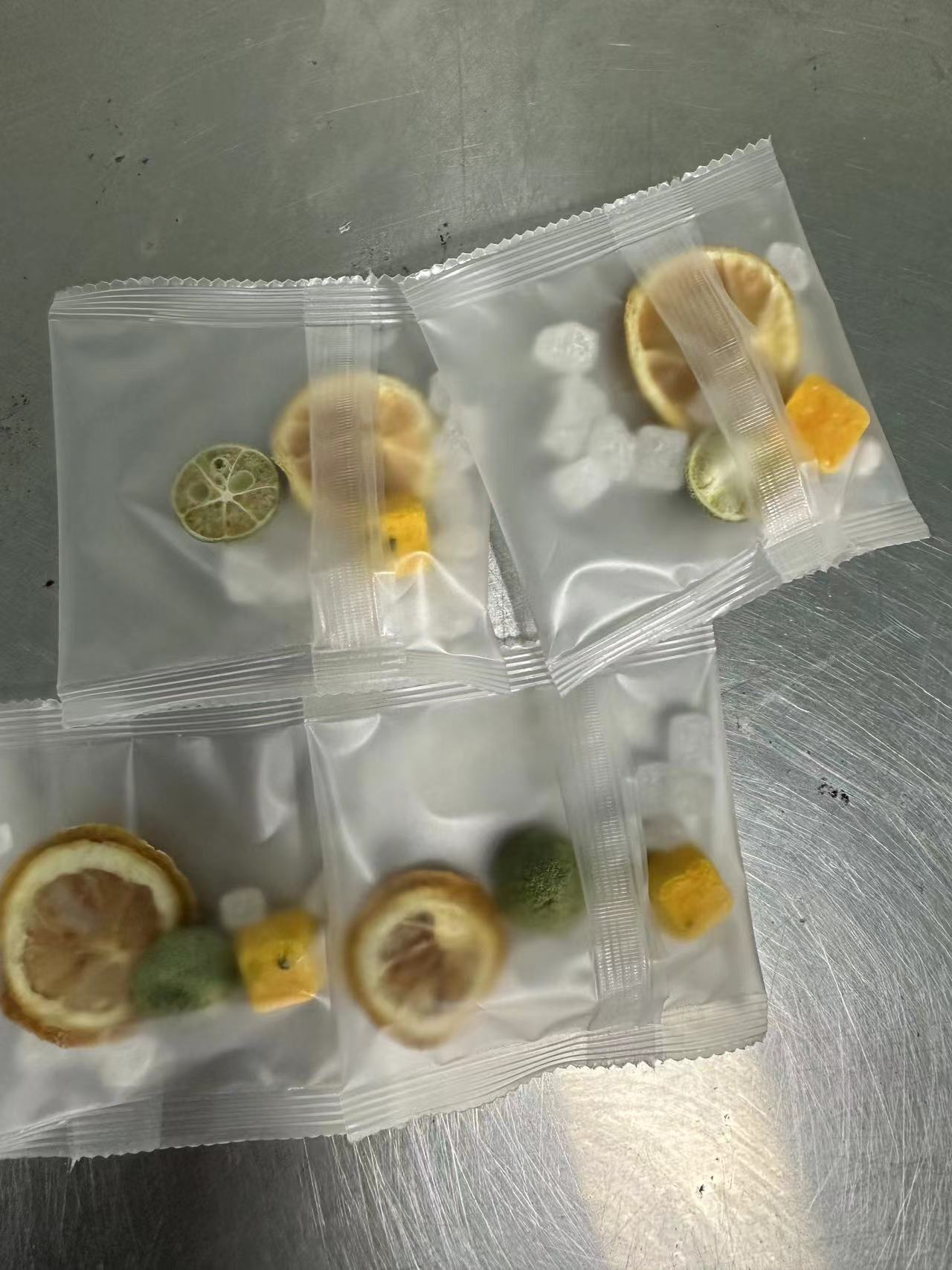 청귤 레몬 패션후르츠 차 10g (기계 포장)