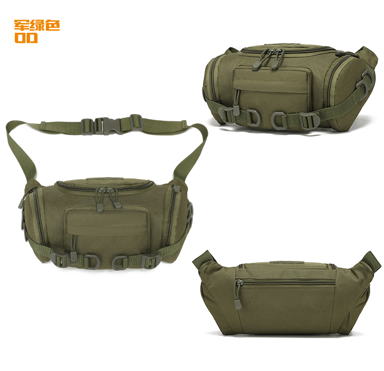 Nueva riñonera de camuflaje para entrenamiento al Aire Libre, táctica, pequeña, impermeable, para montañismo y ciclismo. - details 12