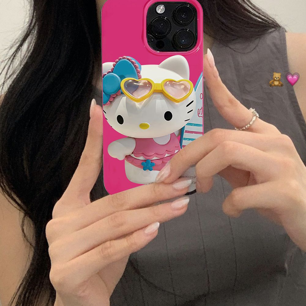 수영복 고양이 애플 15promax 인터넷 빨간 전화 케이스 14 새로운 16 여성 12 개성 11 소프트 케이스 스위트