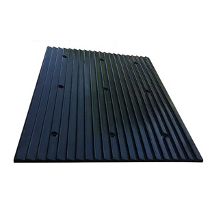 Noise reduction board anti-skid pad driveway slope durable deceleration deceleration belt trunking rubber noise reduction outdoor ground deceleration ridge